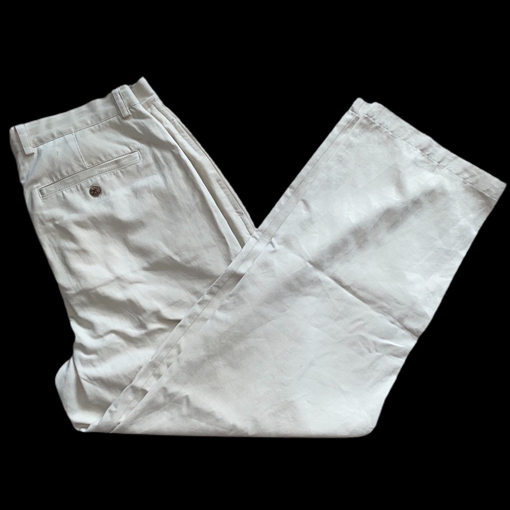 Tommy Bahama Relaxed Fit Men’s Creme Pants 36x29